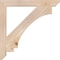 Ekena Millwork Imperial Slat Smooth Bracket, Douglas Fir, 3 1/2"W x 34"D x 34"H BKT04X34X34IMP06SDF - alternate 3
